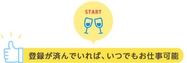 お仕事スタート(完全予約制)